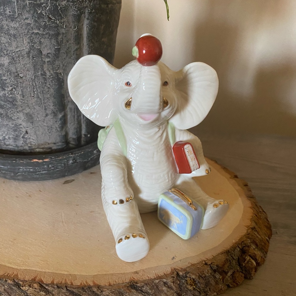 Lenox Teacher’s Pet Elephant Figurine